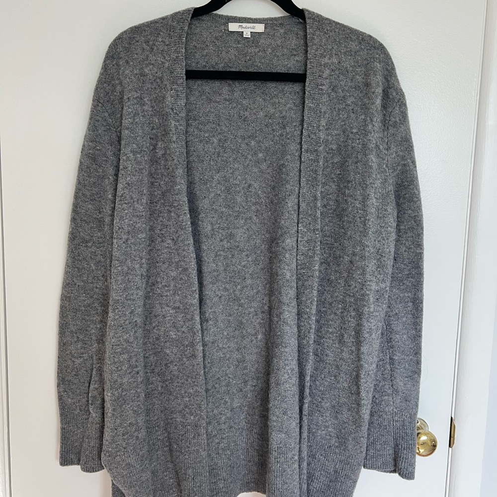 Madewell Grey Cardigan - Size M